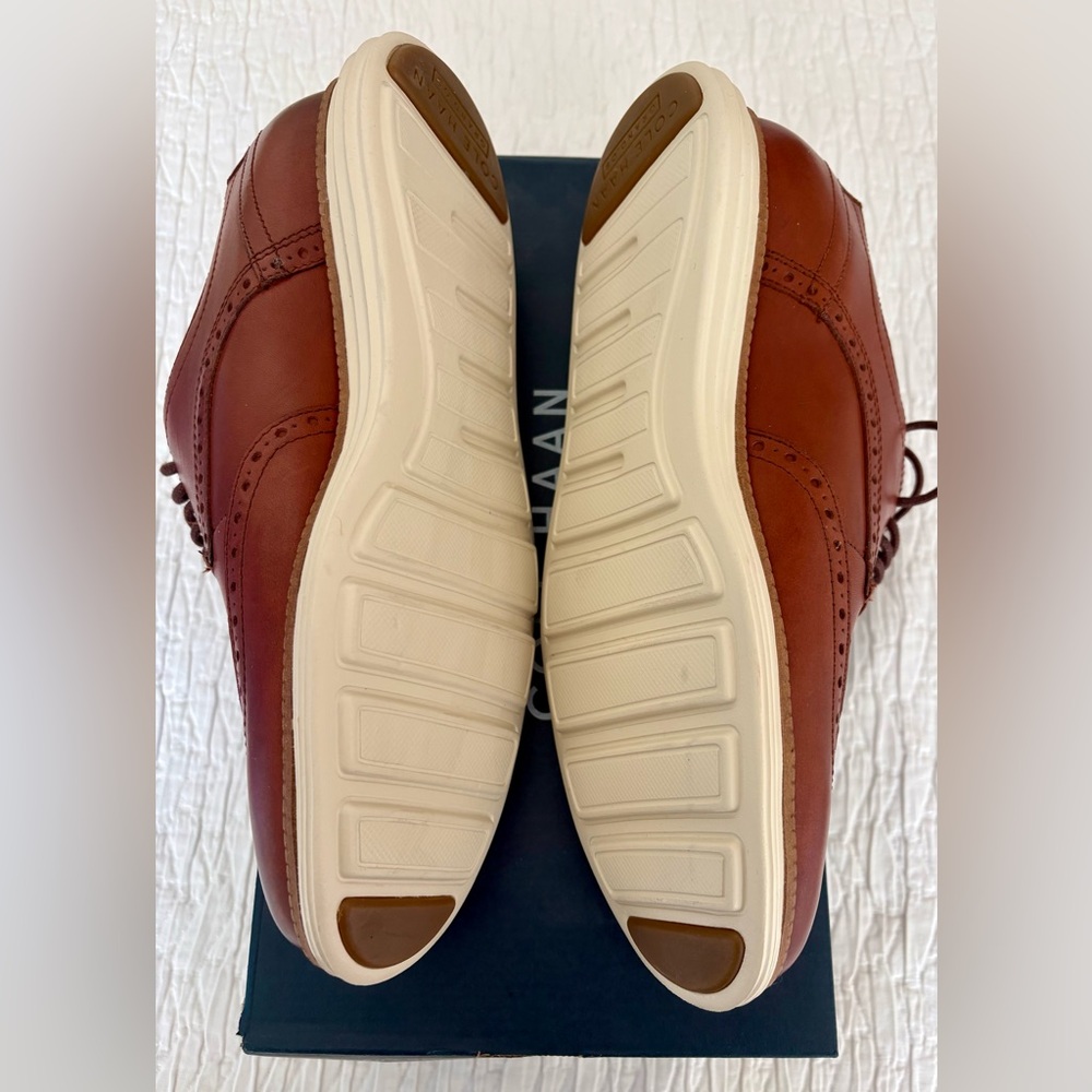Cole Haan Original Grand Wingtip Oxford Size 10 New - Picture 5 of 5